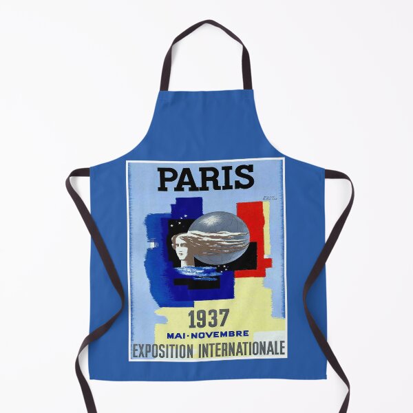 Artikelvorschau, Pariser Ausstellung Internationale Vintage 1937 Werbedruck entworfen und verkauft von posterbobs.