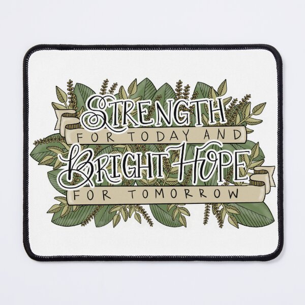 Item preview, Strength For Today - Great Is Thy Faithfulness Hymn designed and sold by LivingstonLine.