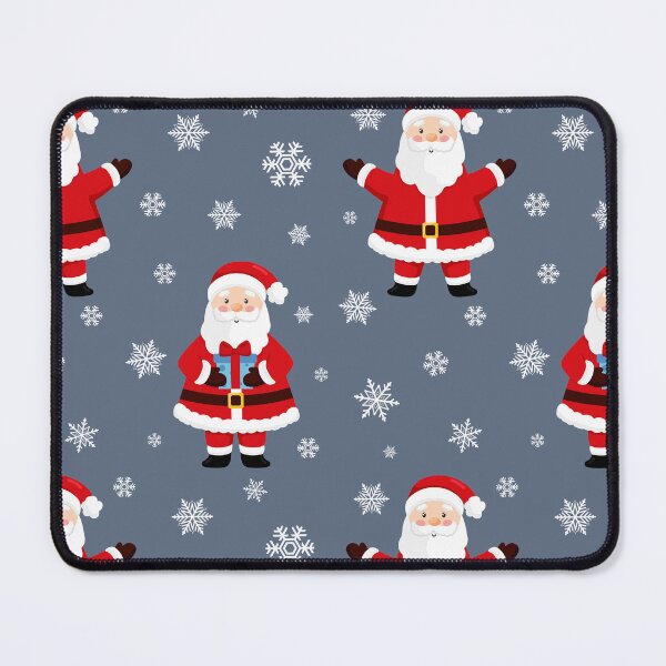 Item preview, Jolly Santa Claus & Snowflakes Pattern - Christmas Cheer for All Ages  designed and sold by Lovingart222.