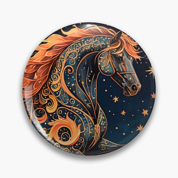 Item preview, Horse of fire and flames designed and sold by artedamensagem.