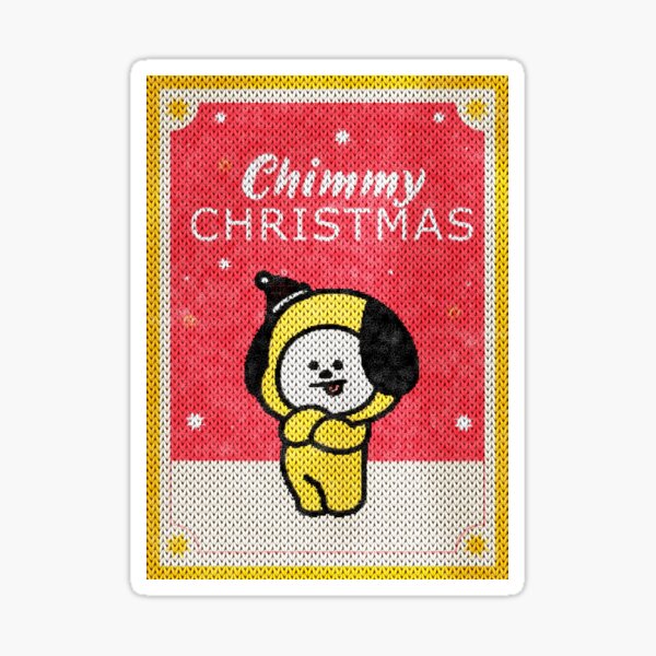 Artikel-Vorschau von BT21 Chimmy Weihnachten, designt und verkauft von kkotstore.
