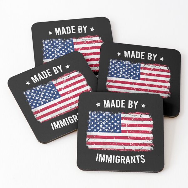 Artikelvorschau, Hergestellt von Einwanderern - Stolz auf die amerikanische Flagge entworfen und verkauft von zhilwahesani.