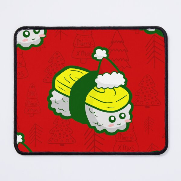 Item preview, cute christmas tamago sushi santa designed and sold by Gossip Rag.