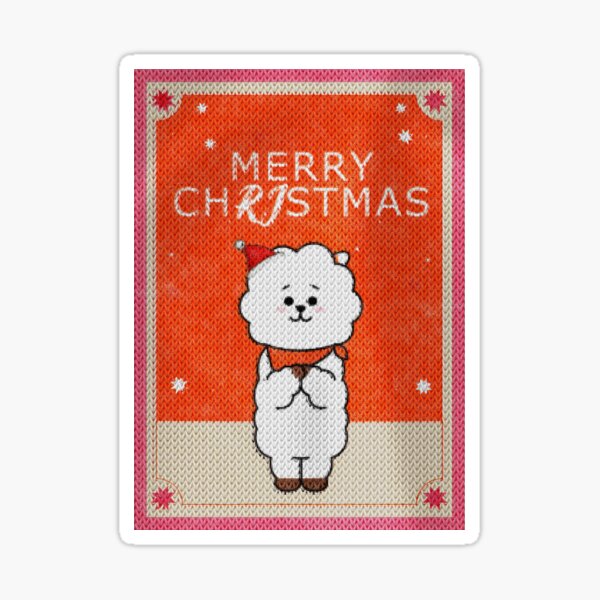 Artikel-Vorschau von BT21 RJ Weihnachten, designt und verkauft von kkotstore.