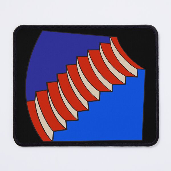 Item preview, Red stair optical illusion designed and sold by DaveDanchuk.