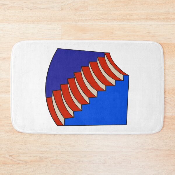 Item preview, Red stair optical illusion designed and sold by DaveDanchuk.