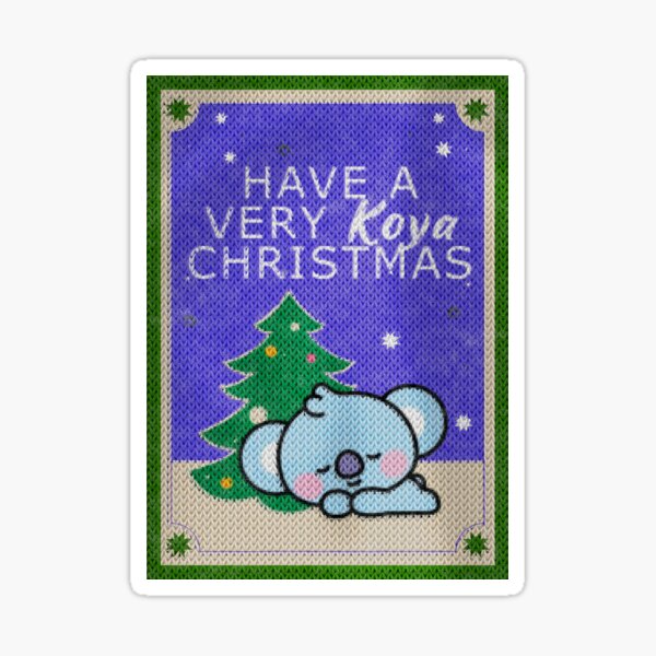 Artikel-Vorschau von BT21 Koya Weihnachten, designt und verkauft von kkotstore.