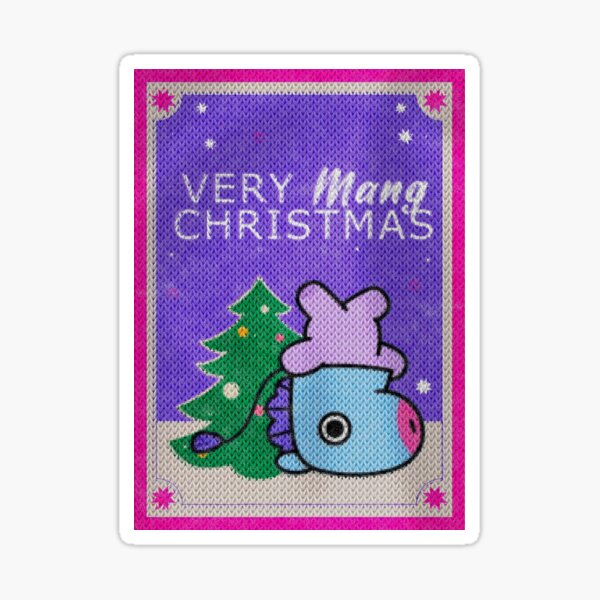 Artikel-Vorschau von BT21 Mang Weihnachten, designt und verkauft von kkotstore.