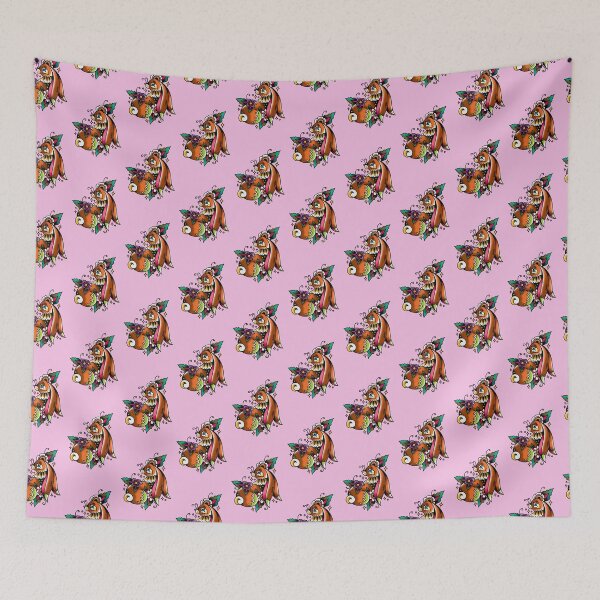 Item preview, American traditional colorful bunny designed and sold by bluestar696.