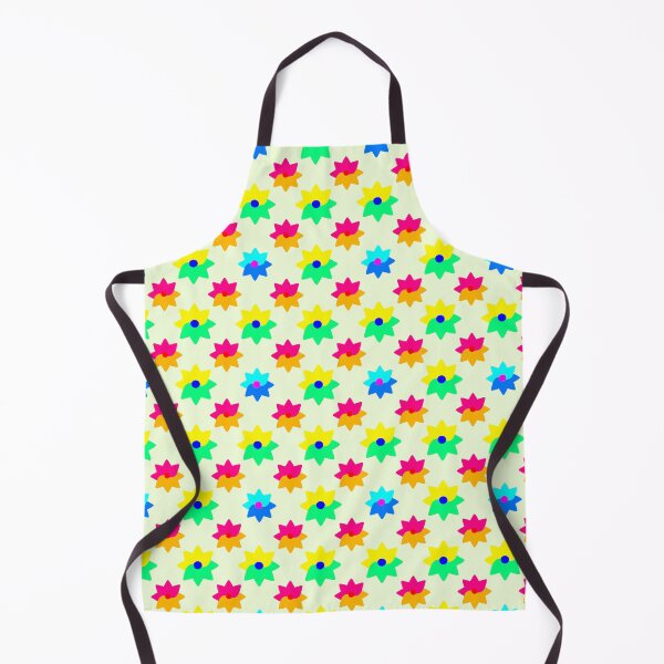 Item preview, A colorful pattern of flowers is displayed on a white background designed and sold by PWDigitalArt.
