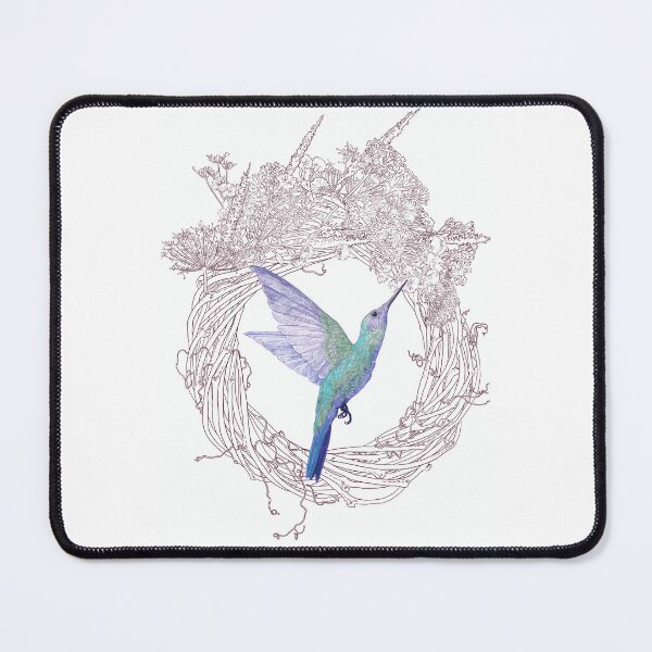 Item preview, Wreath with colibri designed and sold by margo-k.