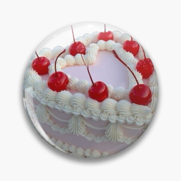 Item preview, Coquette Pink Heart Shaped Cake designed and sold by Maggie Elias.