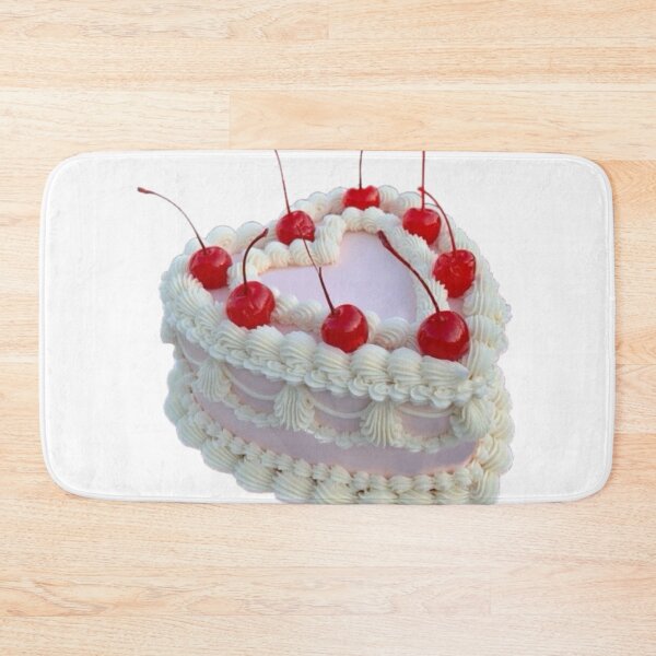 Item preview, Coquette Pink Heart Shaped Cake designed and sold by Maggie Elias.