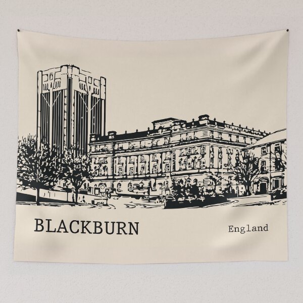 Item preview, Blackburn England designed and sold by Lakeric Cityscapes.