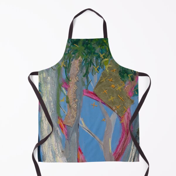 Item preview, Abstract Gum Trees in the Blue Sky designed and sold by leahgay.