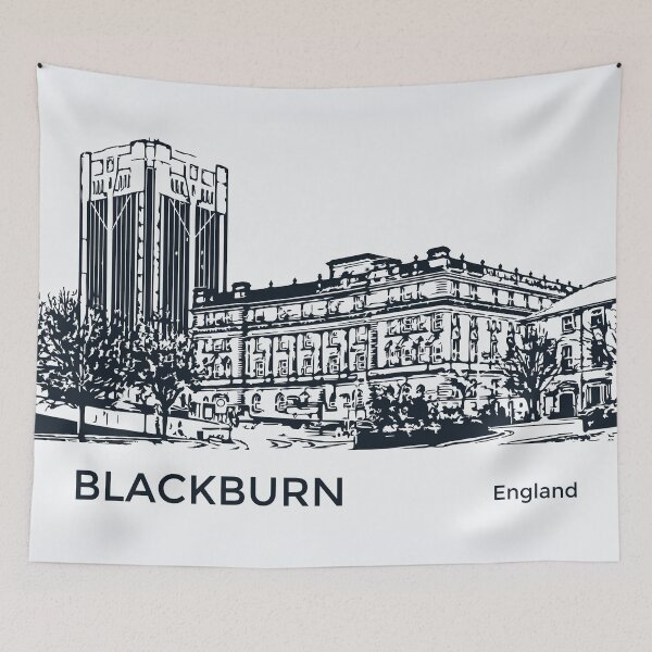 Item preview, Blackburn England designed and sold by Lakeric Cityscapes.