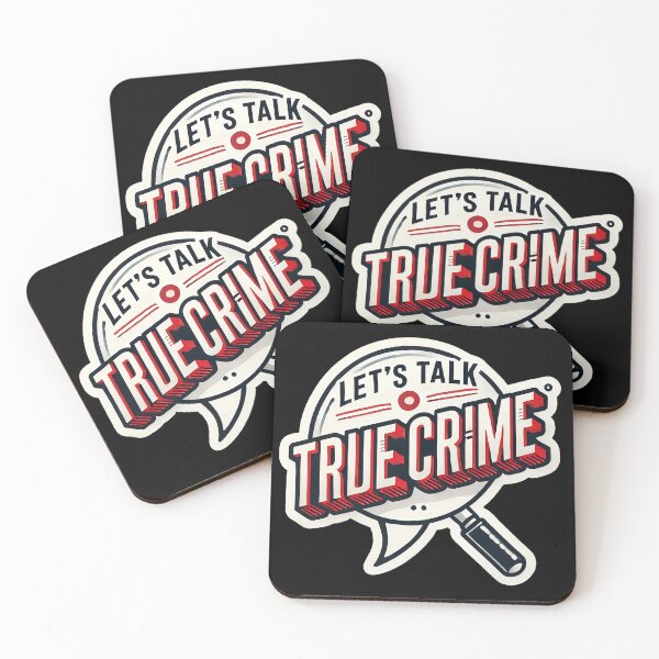 Item preview, Let's Talk True Crime designed and sold by Shrouded Unraveled.