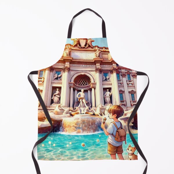 Item preview, Gelato Time at the Fontana di Trevi designed and sold by unrealartwork.