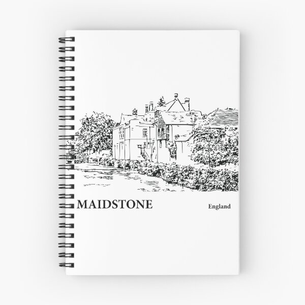 Artikelvorschau, Maidstone, England entworfen und verkauft von Lakeric Cityscapes.