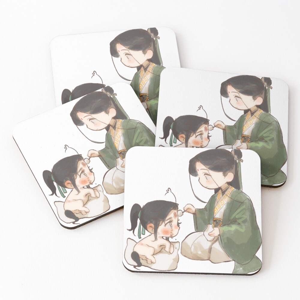 Item preview, Coasters (Set of 4) designed and sold by Meltedmush.
