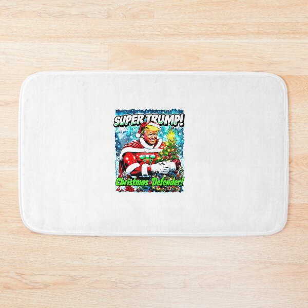Item preview, Super Trump: Our Christmas Defender – Colorful Pop Art Print for T-shirt or Home Décor designed and sold by Earth Nature Creations.