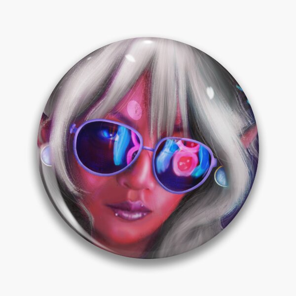 Item preview, Portrait of an Oni Girl designed and sold by Rene Trujillo Illustrations.