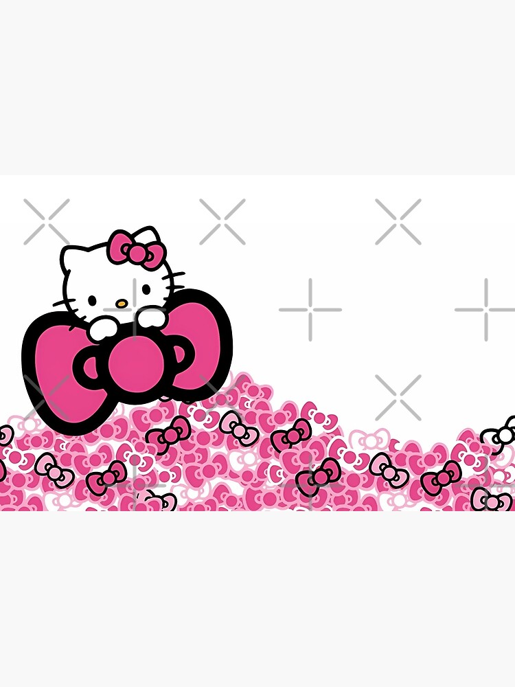 Pink Hello Kitty Bow Stack Poster