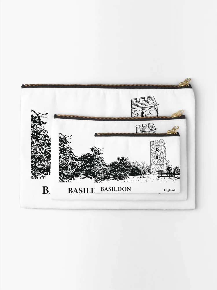 Thumbnail 2 of 4, Zipper Pouch, Basildon England designed and sold by Lakeric.