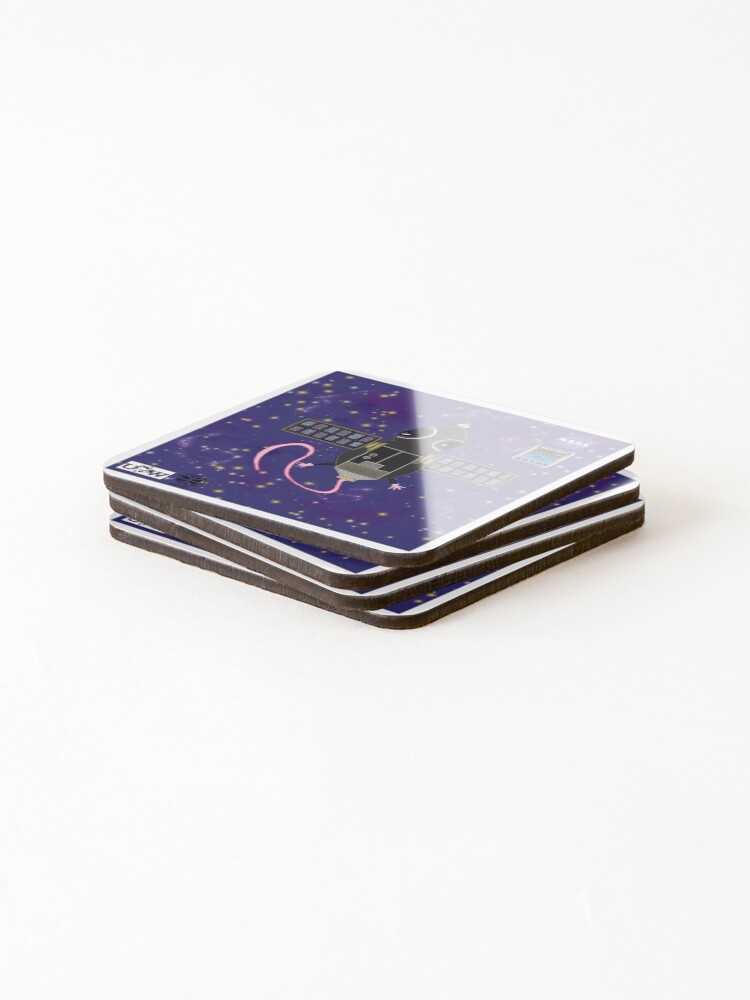 Thumbnail 4 of 5, Coasters (Set of 4), RATellite designed and sold by izzycollison.