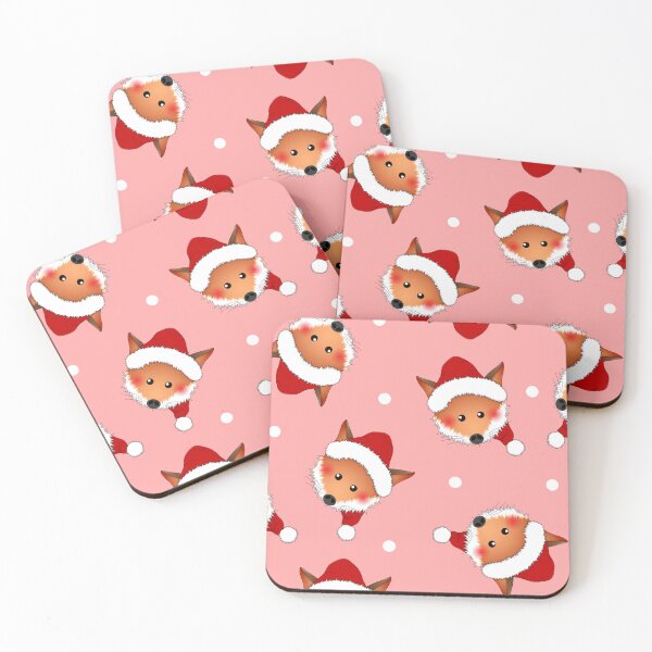 Item preview, Cute Fox With Santa Hat  designed and sold by Lovingart222.