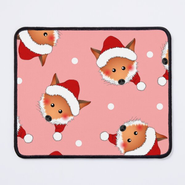 Item preview, Cute Fox With Santa Hat  designed and sold by Lovingart222.