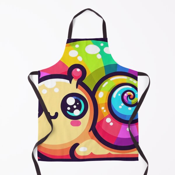 Item preview, Cute Kawaii Rainbow Shell Snail designed and sold by mpdesigns73.