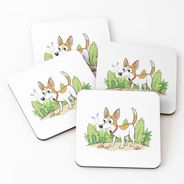 Item preview, Curious Rat Terrier in Forest Exploration designed and sold by iwcus.