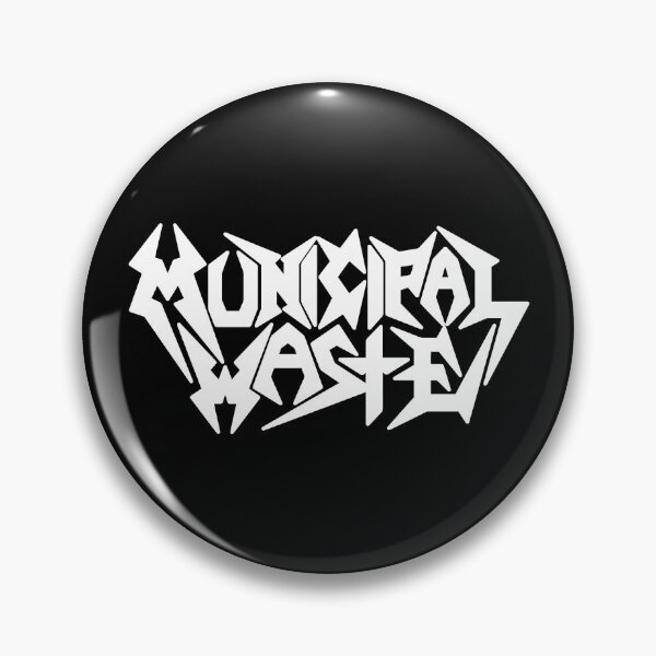 Item preview, Municipal Waste Band Fan-Made Logo Design designed and sold by SkullsAndShirts.