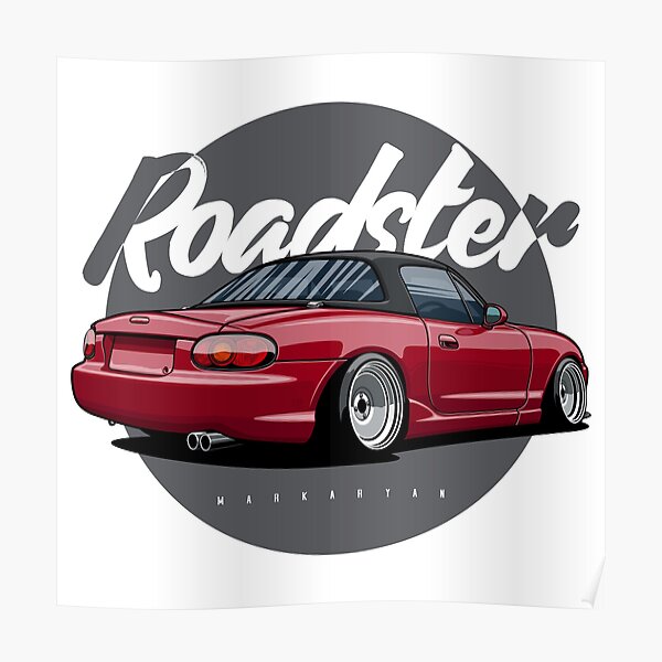 Mazda Mx5 Posters | Redbubble