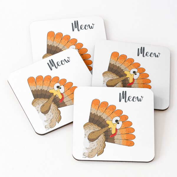 Item preview, MEOW – When Thanksgiving Meets Feline Fun!" designed and sold by Hope2123.