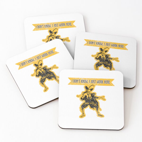 Item preview, I Don't know I Just Work Here Funny Work Design With Skeleton  designed and sold by TheRainFamily.