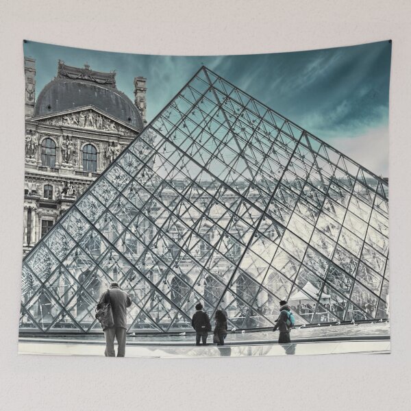 Item preview, Louvre of Paris, Exterior. designed and sold by MoDeanArts.