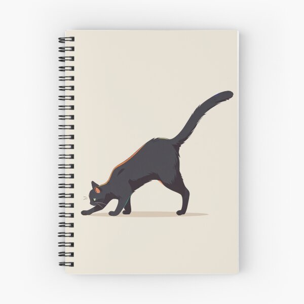 Item preview, Black cat searching designed and sold by PawPurfect.