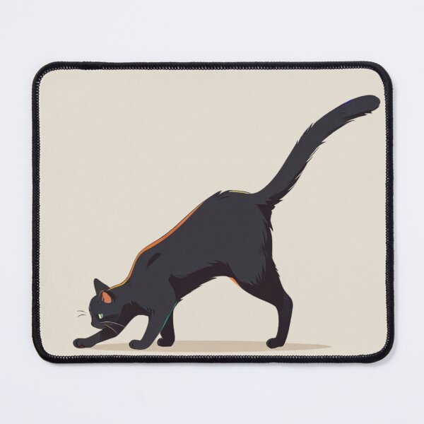 Item preview, Black cat searching designed and sold by PawPurfect.