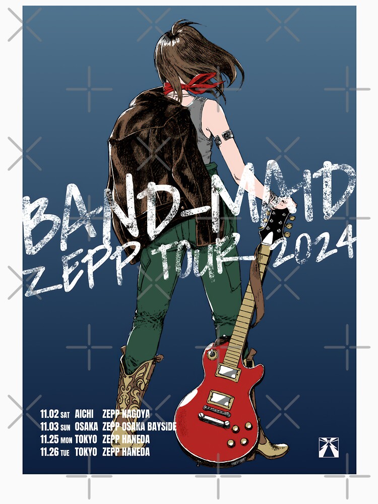BAND-MAID / ZEPP TOUR2024 Tシャツ(Lサイズ) Band Maid Zepp Tour 2024