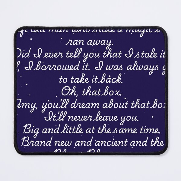 Item preview, Daft Old Man and a Blue Box designed and sold by Adia Rose.