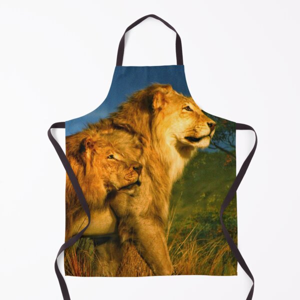 Item preview, Majestic lions stand side by side designed and sold by InezPhotography.