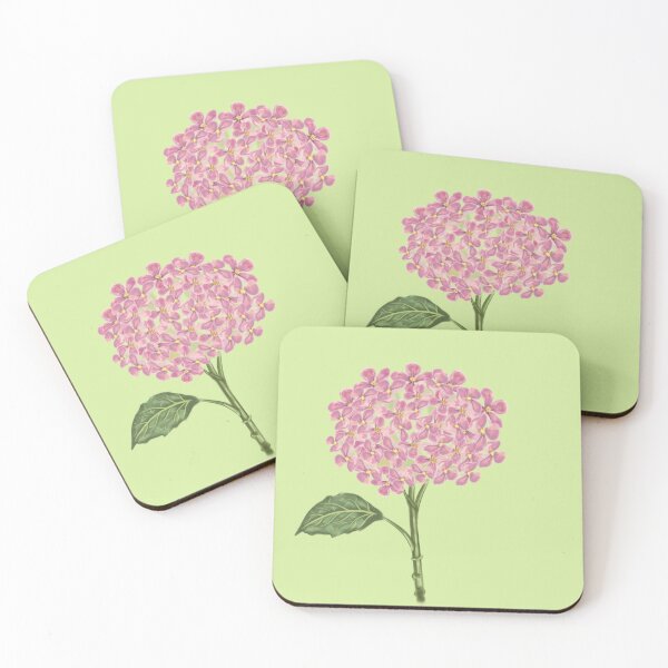 Item preview, Pink Hydrangea designed and sold by shahdraws.