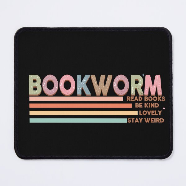 Item preview, Distressed Retro Bookworm Design designed and sold by AlienOccupation.