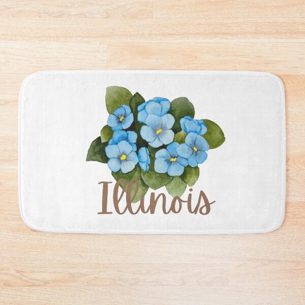 Artikelvorschau, Illinois State Flower Violet Klassisches T-Shirt Aufkleber entworfen und verkauft von ThinkNature!.