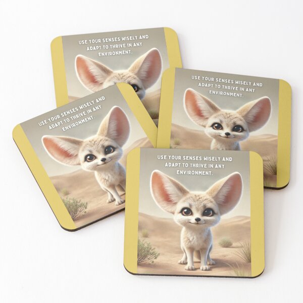 Item preview, Adapt to Thrive Like Fennec Fox designed and sold by joejiing.