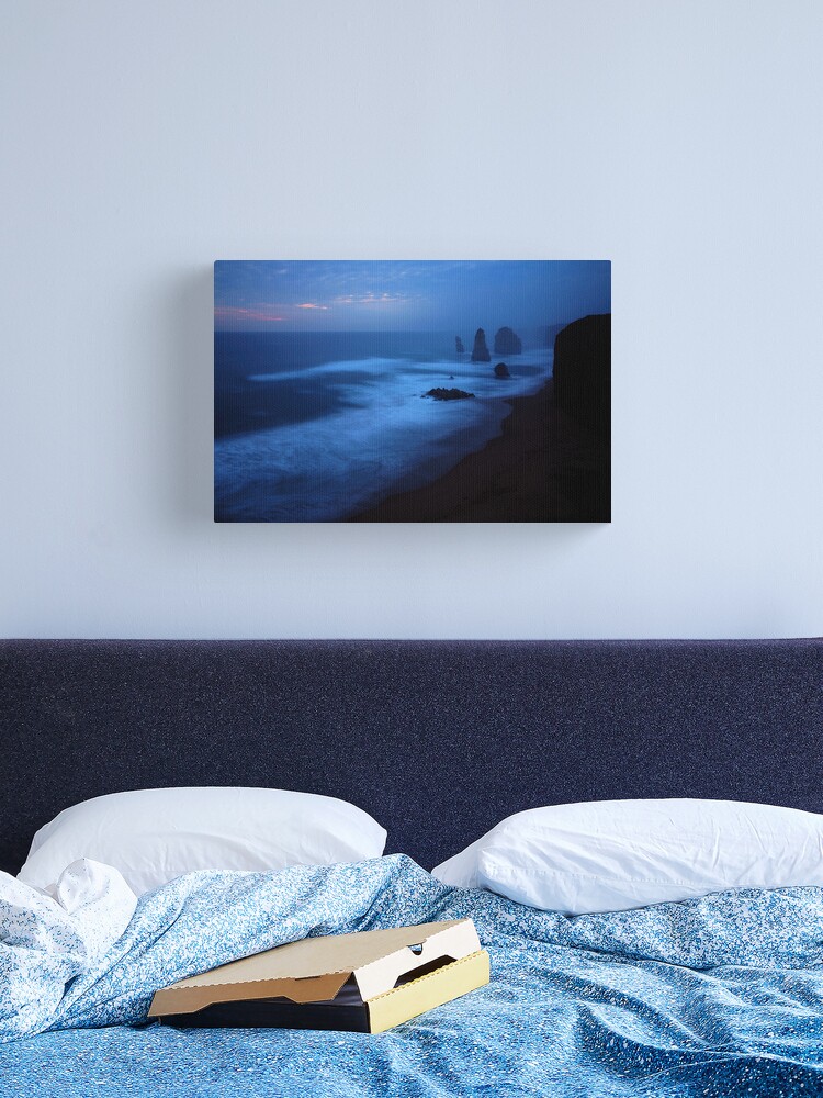 Thumbnail 1 of 3, Canvas Print, The Twelve Apostles, Dusk, Great Ocean Road, Australia designed and sold by Chockstone.
