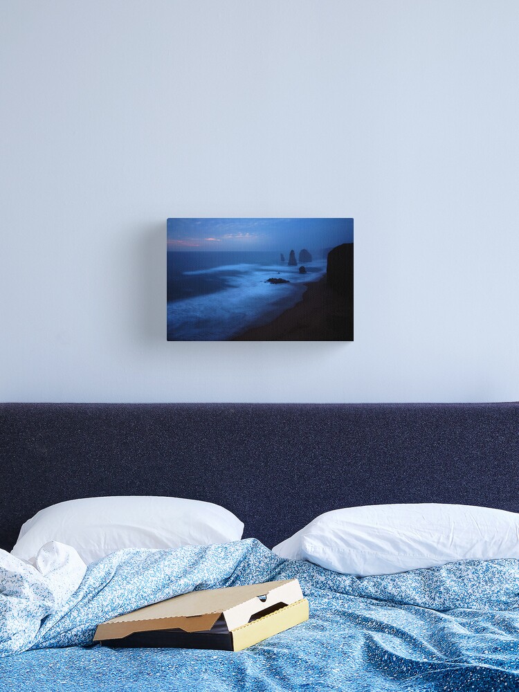 Thumbnail 1 of 3, Canvas Print, The Twelve Apostles, Dusk, Great Ocean Road, Australia designed and sold by Chockstone.