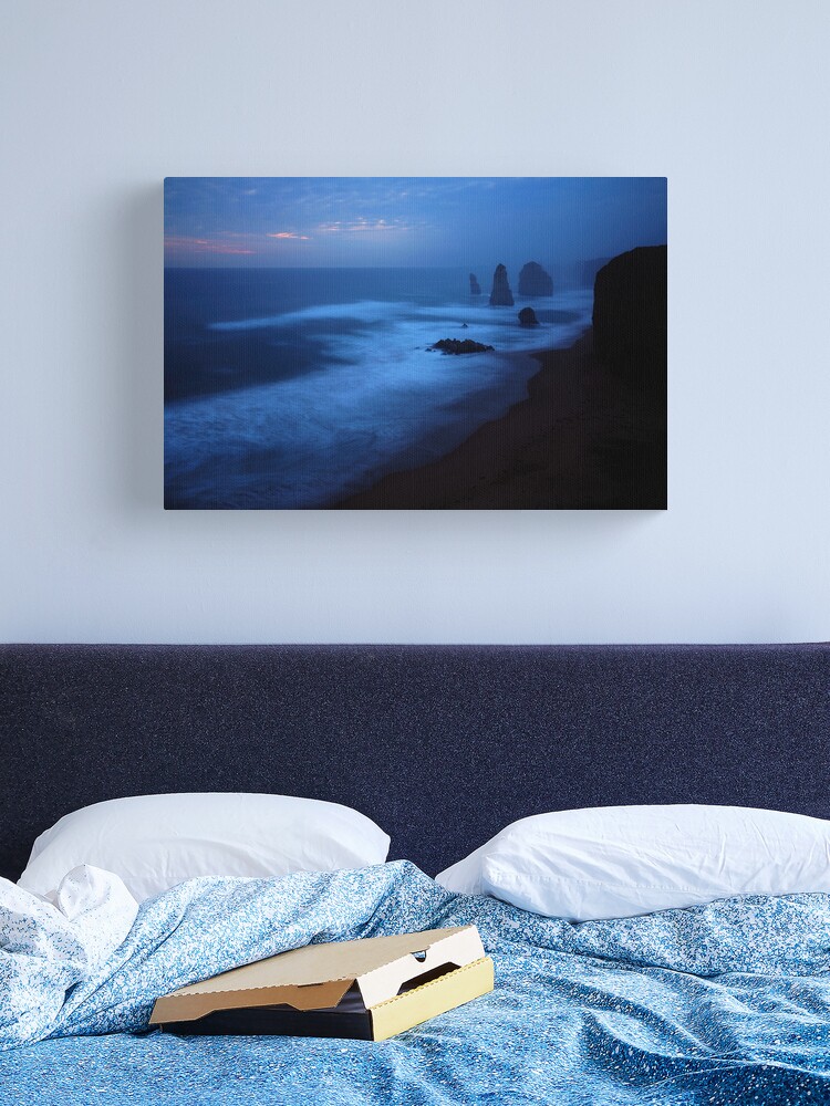 Thumbnail 2 of 3, Canvas Print, The Twelve Apostles, Dusk, Great Ocean Road, Australia designed and sold by Chockstone.